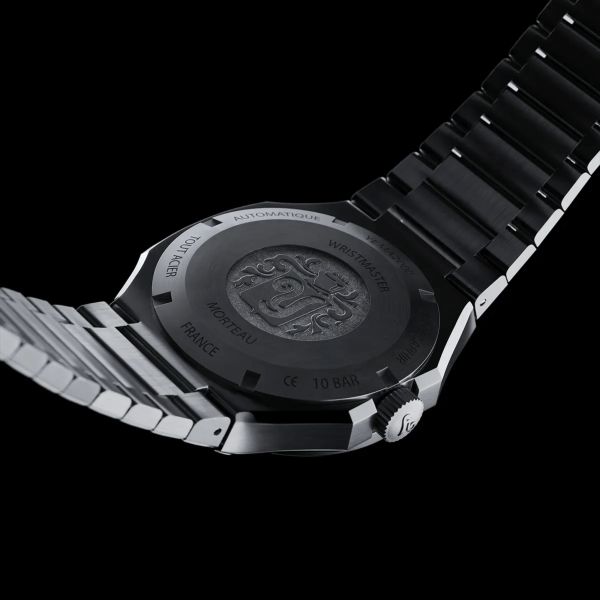 Montre Yema Wristmaster Traveller automatique cadran vert bracelet acier 39 mm