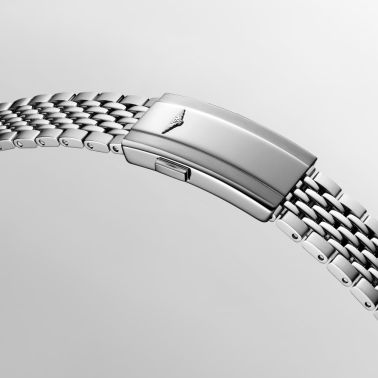 Longines Legend Diver automatic watch green dial steel bracelet 39 mm