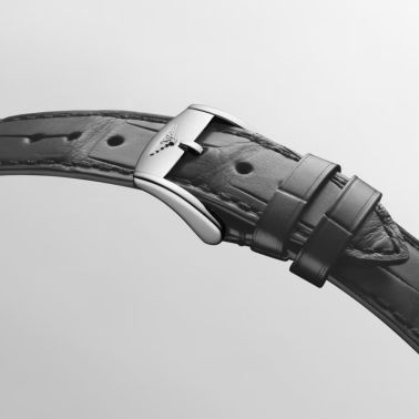 Longines Flagship Heritage automatic moon phase watch black dial black bracelet 38,5 mm