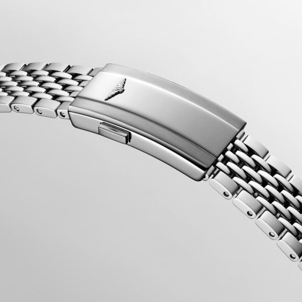 Montre Longines Legend Diver automatique cadran gris bracelet acier 39 mm