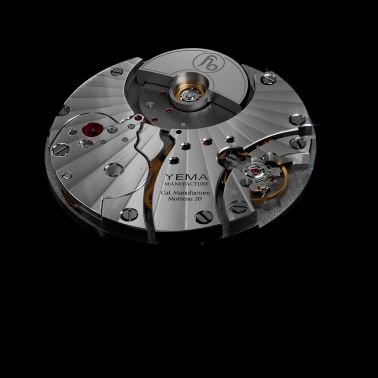 Yema Wristmaster Slim CMM.20 Micro-Rotor automatic champagne dial steel bracelet 39 mm