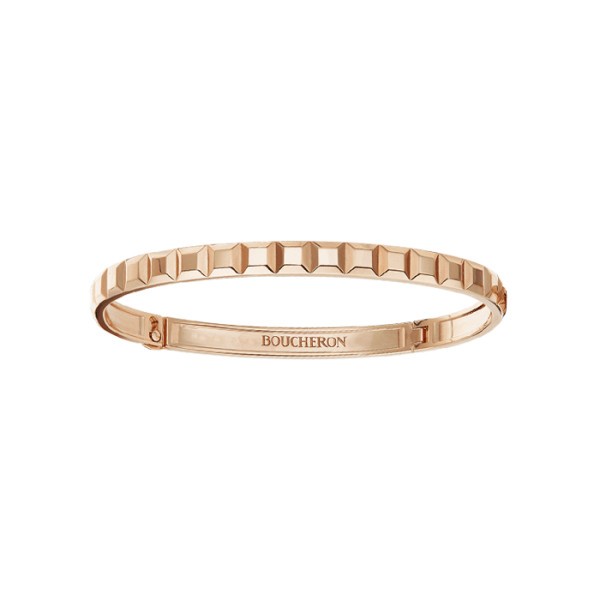 Bracelet Boucheron Quatre Clou de Paris en or rose