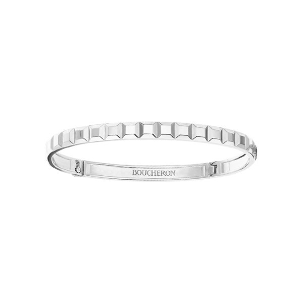 Bracelet Boucheron Quatre Clou de Paris en or blanc