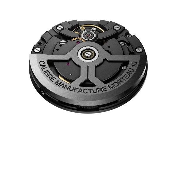 Yema Navygraf CMM.10 automatic black dial steel bracelet 39 mm