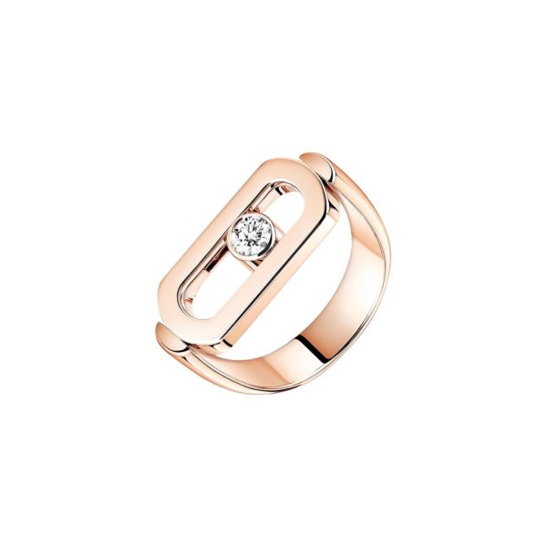 Bague Messika Move Imperial en or rose et diamants