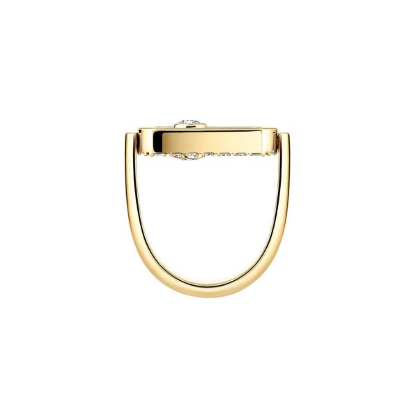 Messika Move Imperial ring in yellow gold and diamonds
