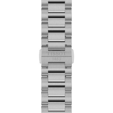 Montre Tissot T-Classic PR 100 quartz solaire cadran bleu bracelet acier 39 mm T151.422.11.041.00