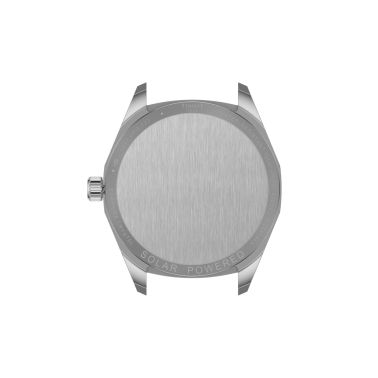 Montre Tissot T-Classic PR 100 quartz solaire cadran argent bracelet acier 39 mm T151.422.11.031.00