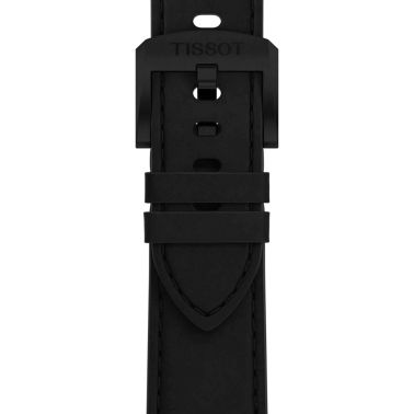 Tissot T-Classic PR 100 quartz solar watch black dial black leather strap 39 mm T151.422.36.051.00