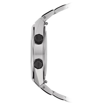 Mido Multifort 8 Two Crowns automatic watch, black dial, 40 mm steel bracelet