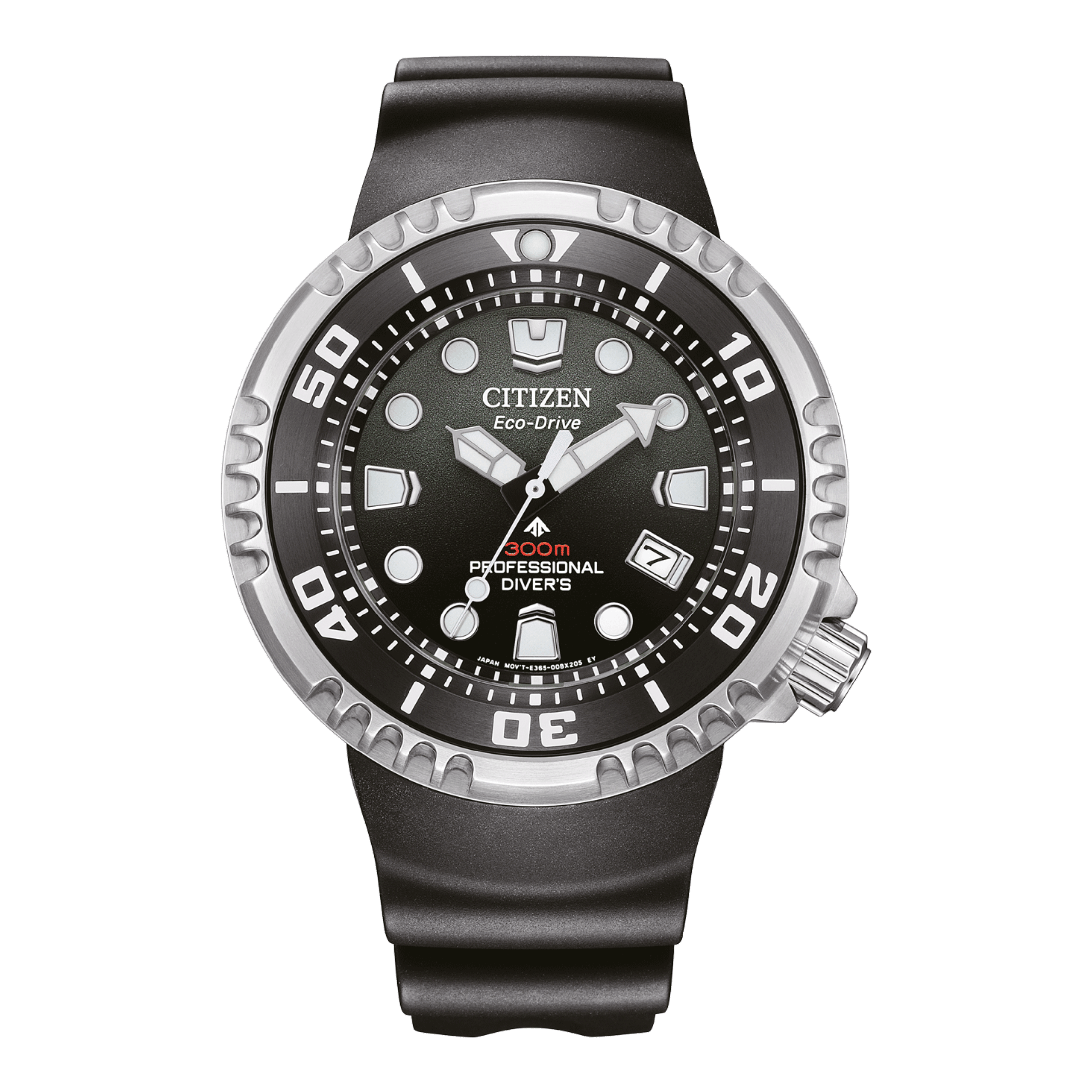 Citizen Promaster Marine Eco-Drive Professional Diver 300 m black dial rubber strap 46 mm