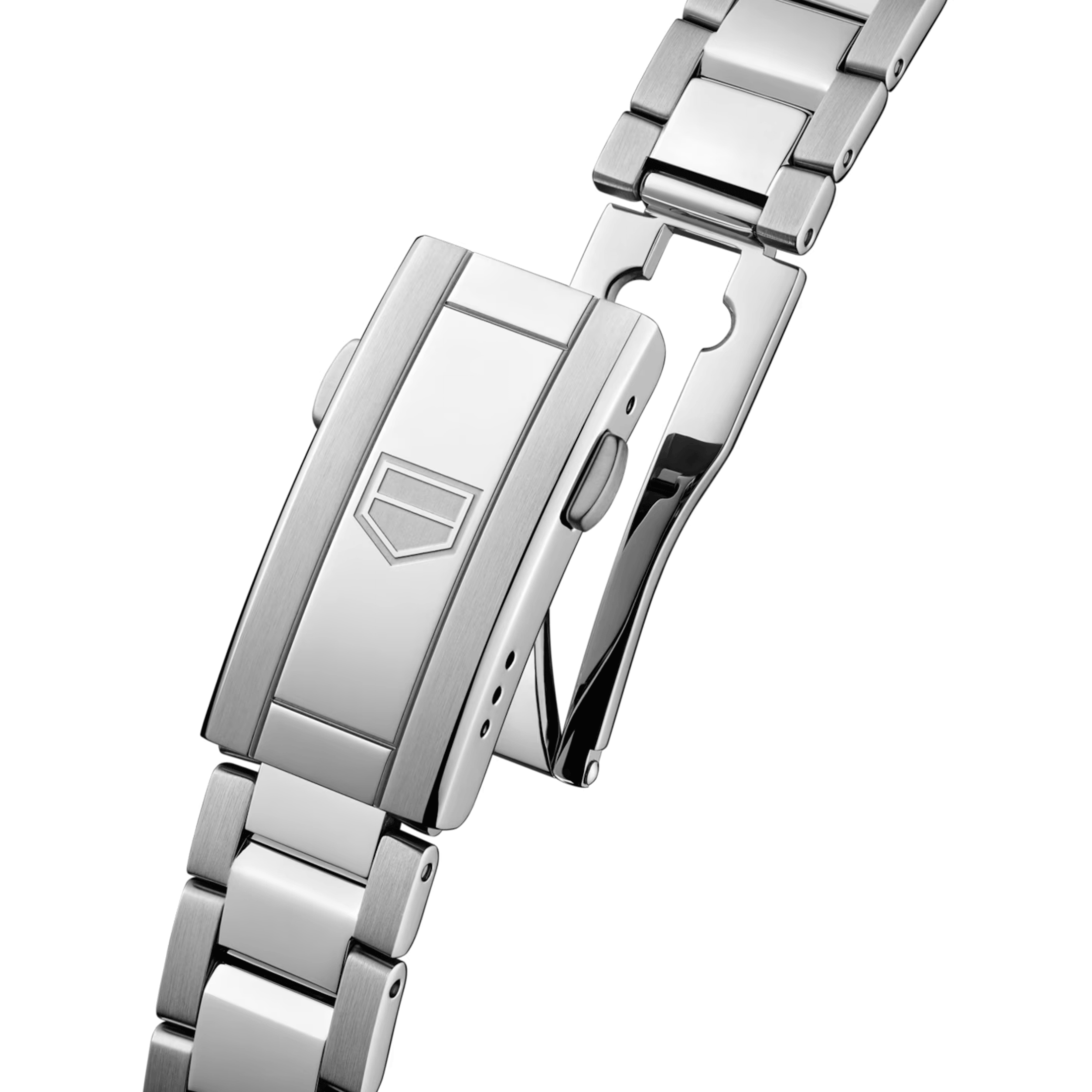 TAG Heuer Aquaracer Professional 200 Solargraph solar watch diamond index pink dial steel bracelet 34 mm WBP1318.BA0005