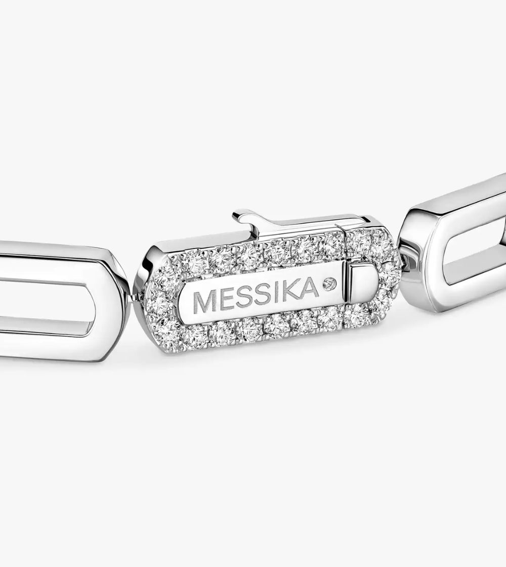 Messika Move Imperial bracelet in white gold and diamonds