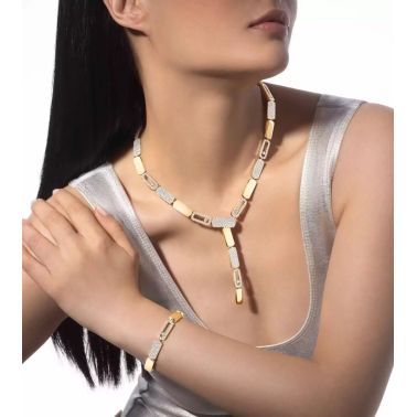 Messika Move Imperial bracelet in yellow gold and diamonds