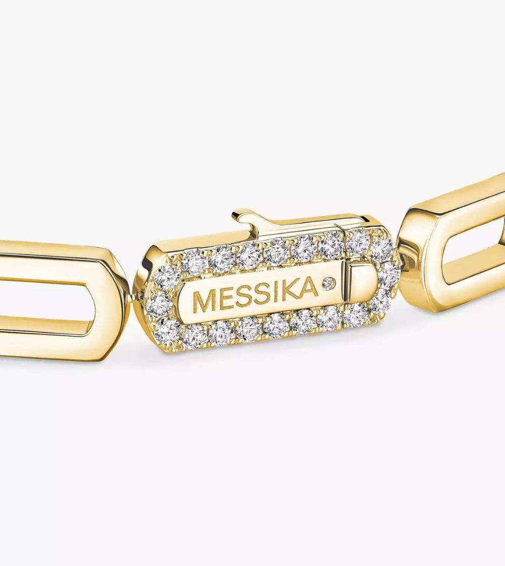 Bracelet Messika Move Imperial en or jaune et diamants