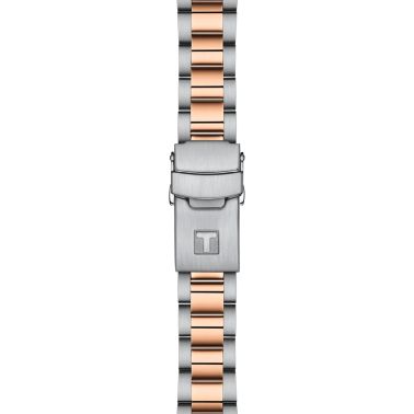 Montre Tissot T-Sport Seastar 1000 PVD Or Rose quartz cadran nacre blanche bracelet acier pvd or rose 36 mm T120.210.22.111.00