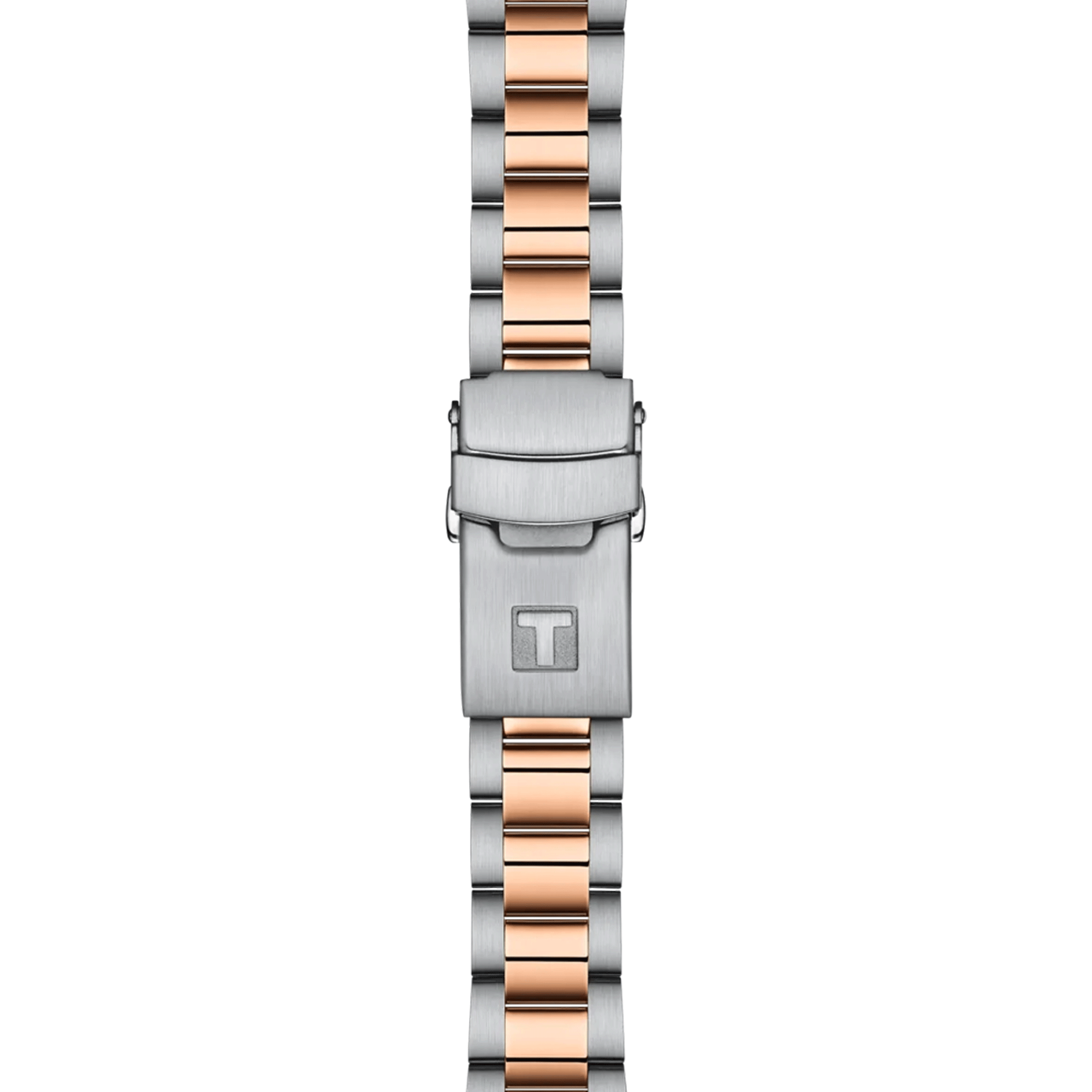 Montre Tissot T-Sport Seastar 1000 PVD Or Rose quartz cadran nacre blanche bracelet acier pvd or rose 36 mm T120.210.22.111.00