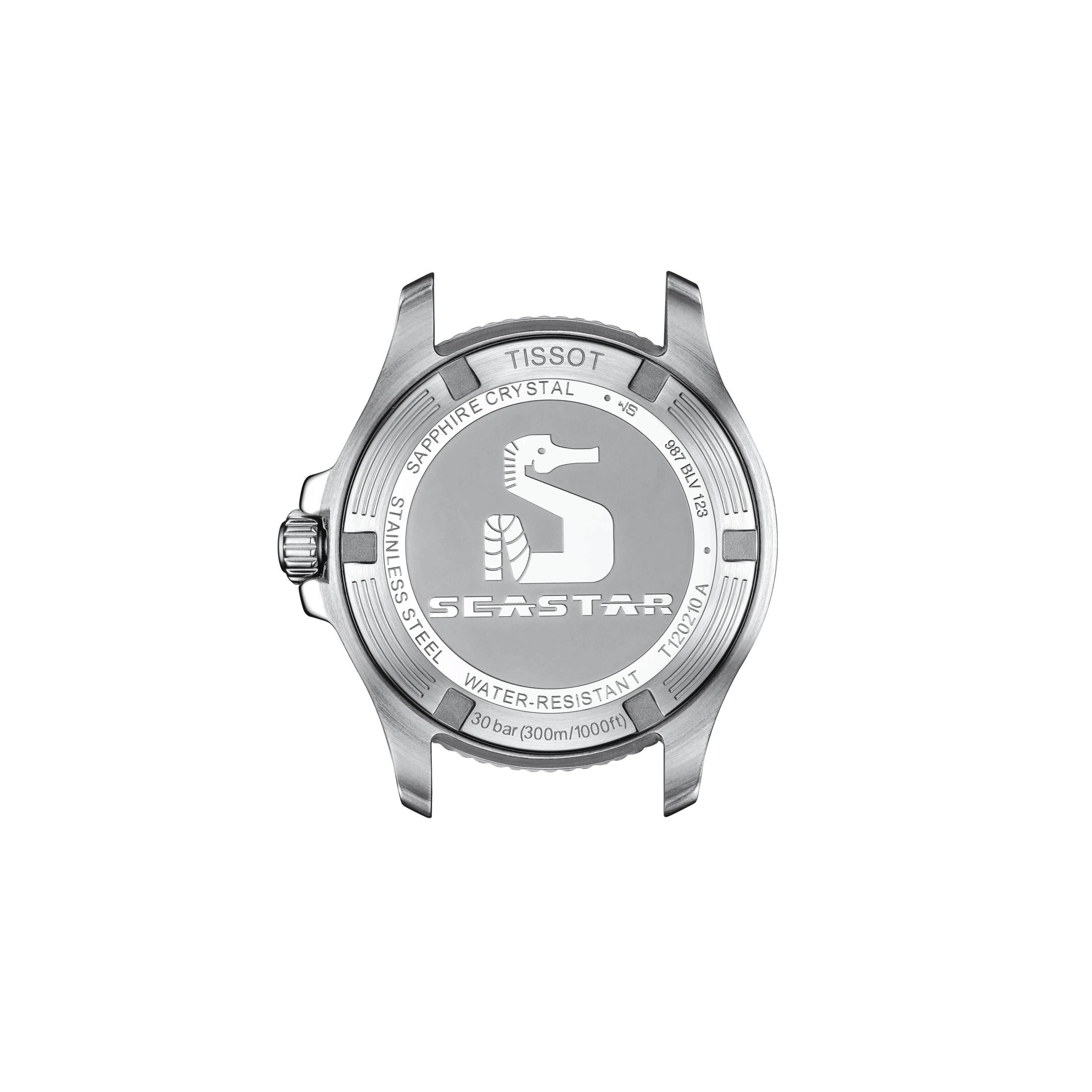 Montre Tissot T-Sport Seastar 1000 PVD Or Rose quartz cadran nacre blanche bracelet acier pvd or rose 36 mm T120.210.22.111.00