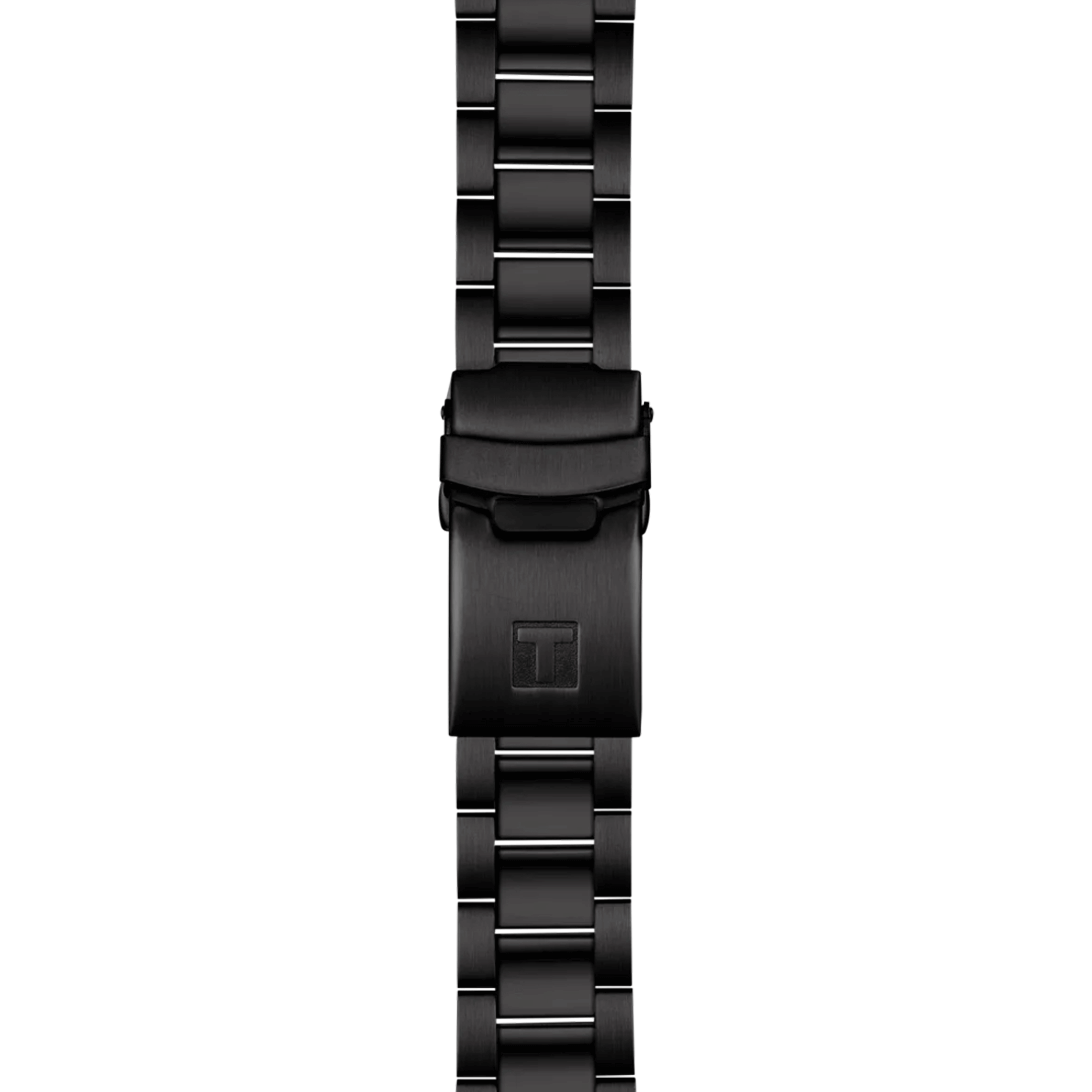 Tissot Seastar 1000 Black PVD quartz watch gradient green dial black pvd steel bracelet 40 mm T120.410.33.091.00