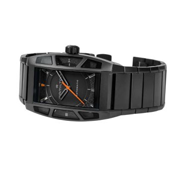 Montre Hamilton American Classic Boulton Stranding 2 auto Édition Limitée cadran noir bracelet titane 36 x 48 mm