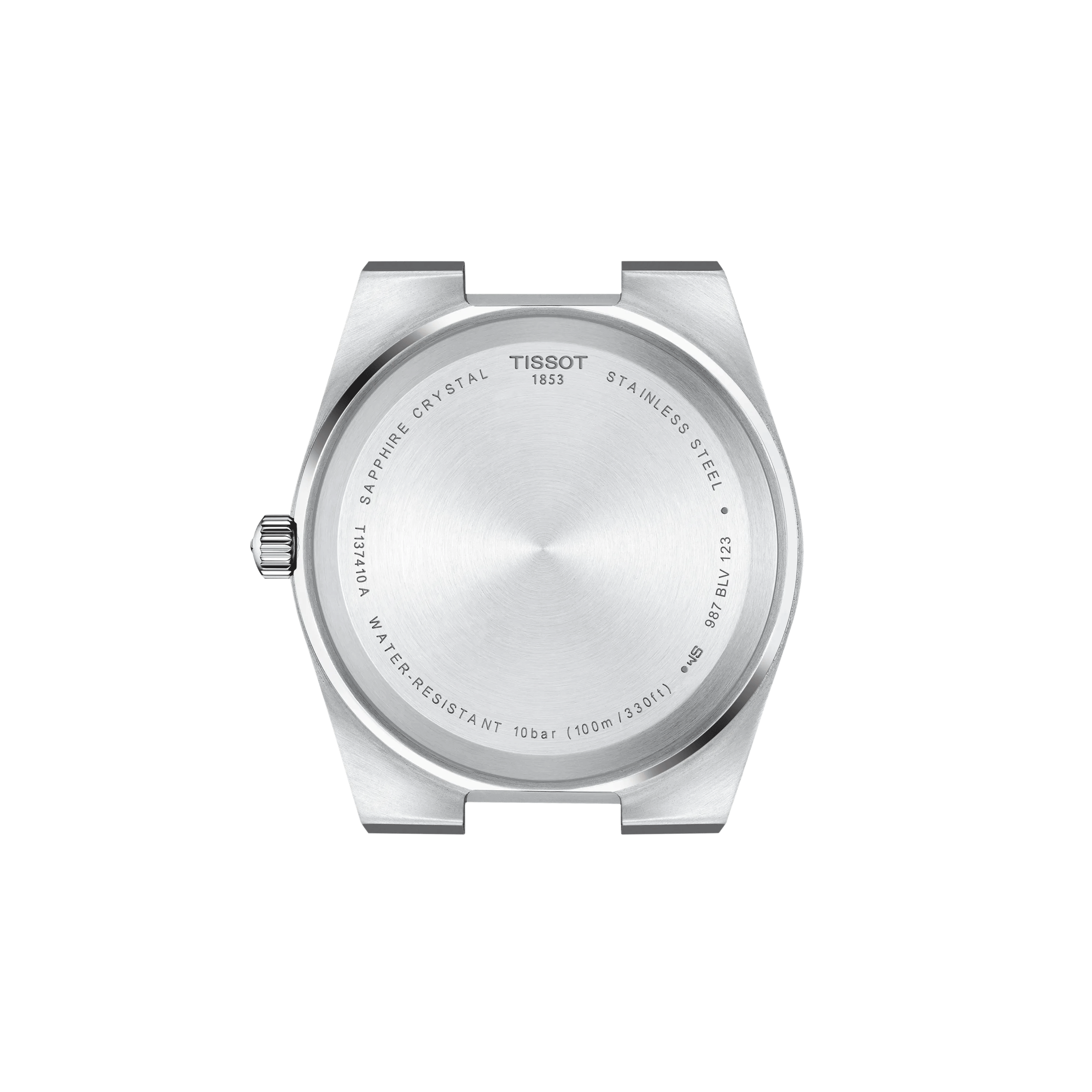 Tissot PRX quartz watch red dial steel bracelet 40 mm T137.410.11.421.00