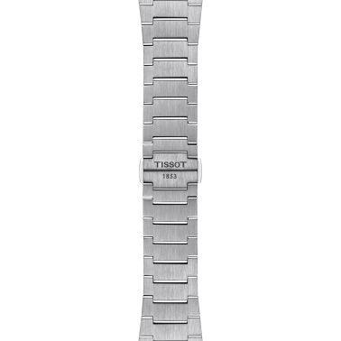 Tissot PRX quartz watch red dial steel bracelet 40 mm T137.410.11.421.00