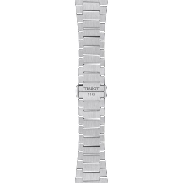 Tissot PRX quartz watch red dial steel bracelet 35 mm T137.210.11.421.00