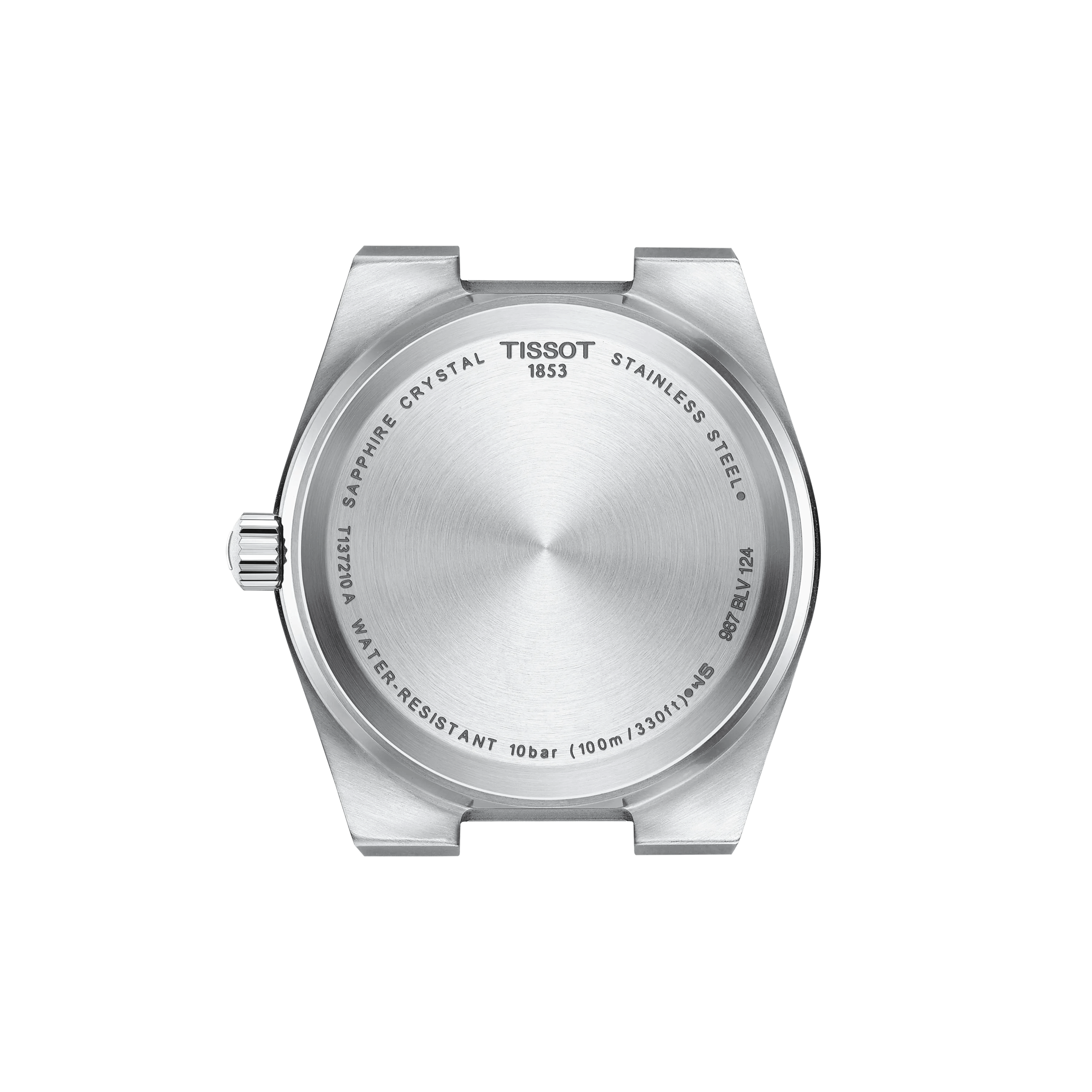 Tissot PRX quartz watch red dial steel bracelet 35 mm T137.210.11.421.00