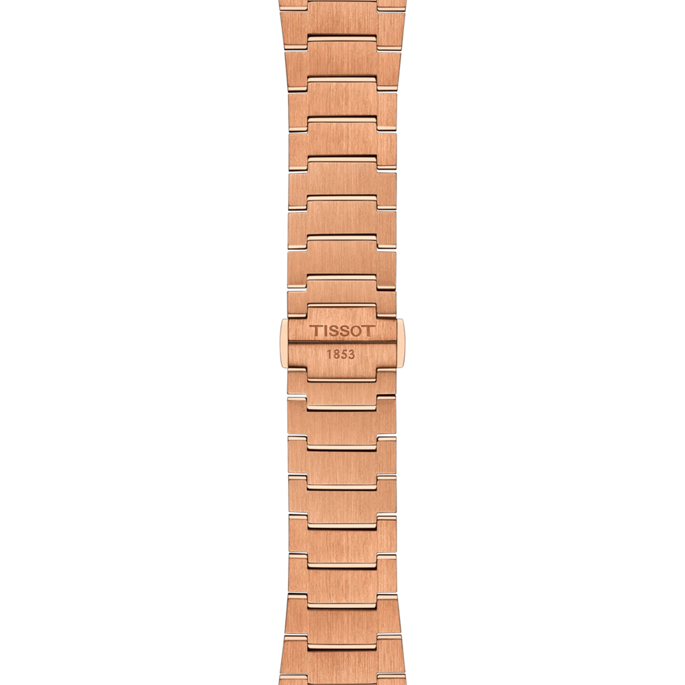 Tissot PRX Powermatic 80 automatic watch blue dial stainless steel bracelet pvd rose gold 40 mm T137.407.33.041.00