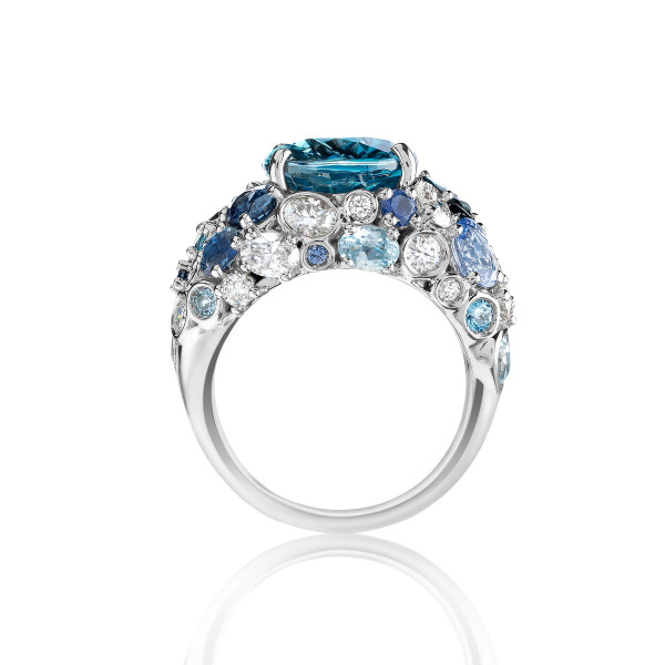 Ring Lepage L'Envoûtante blue zircon