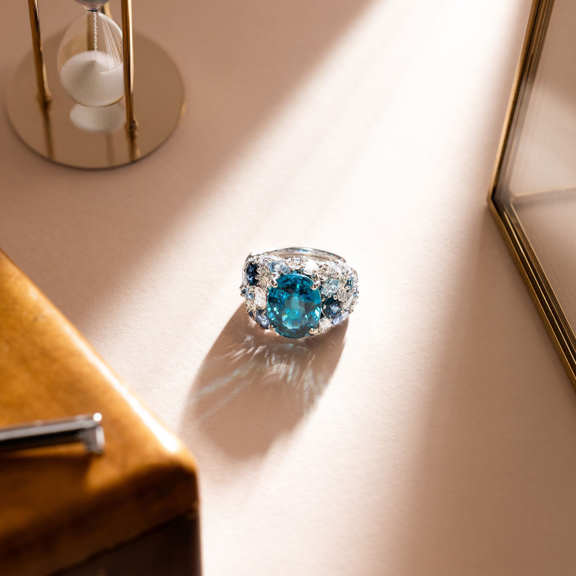Ring Lepage L'Envoûtante blue zircon