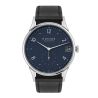 Montre NOMOS Minimatik 39 Date Blue automatique cadran bleu automatique bracelet cuir 39 mm