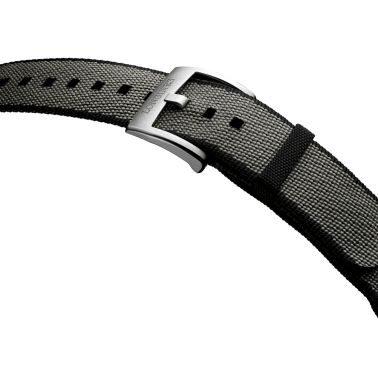 Longines Spirit Flyback Titanium automatic watch anthracite dial NATO strap 42 mm