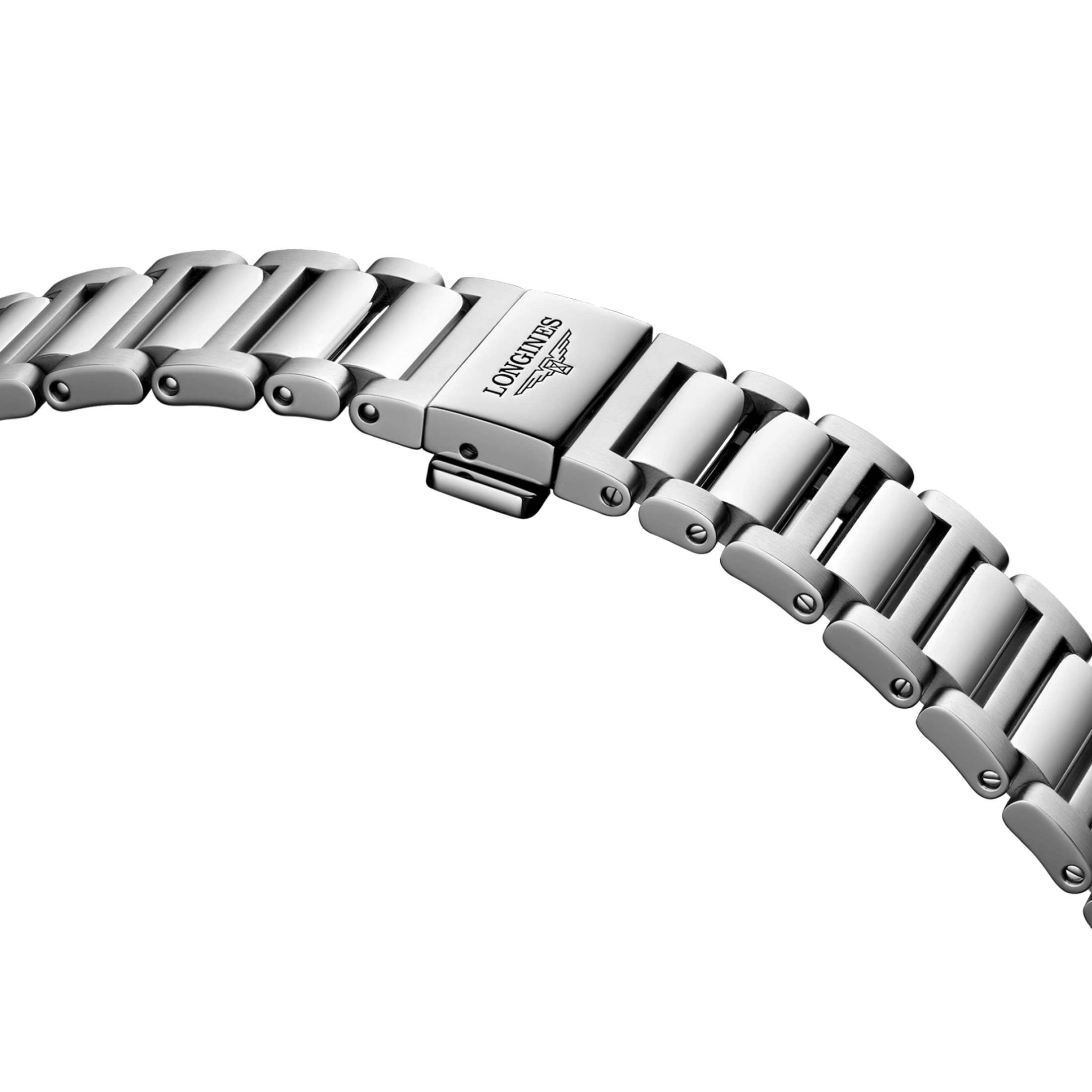 Montre Longines Conquest 2023 automatique cadran noir bracelet acier 41 mm L3.830.4.52.6