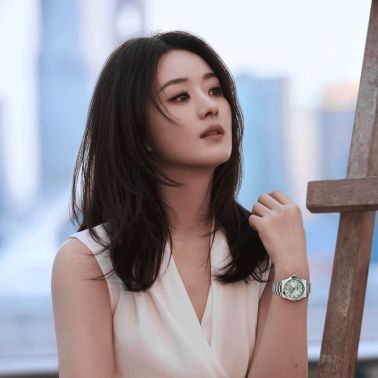 Longines Conquest automatic watch green dial steel bracelet 34 mm