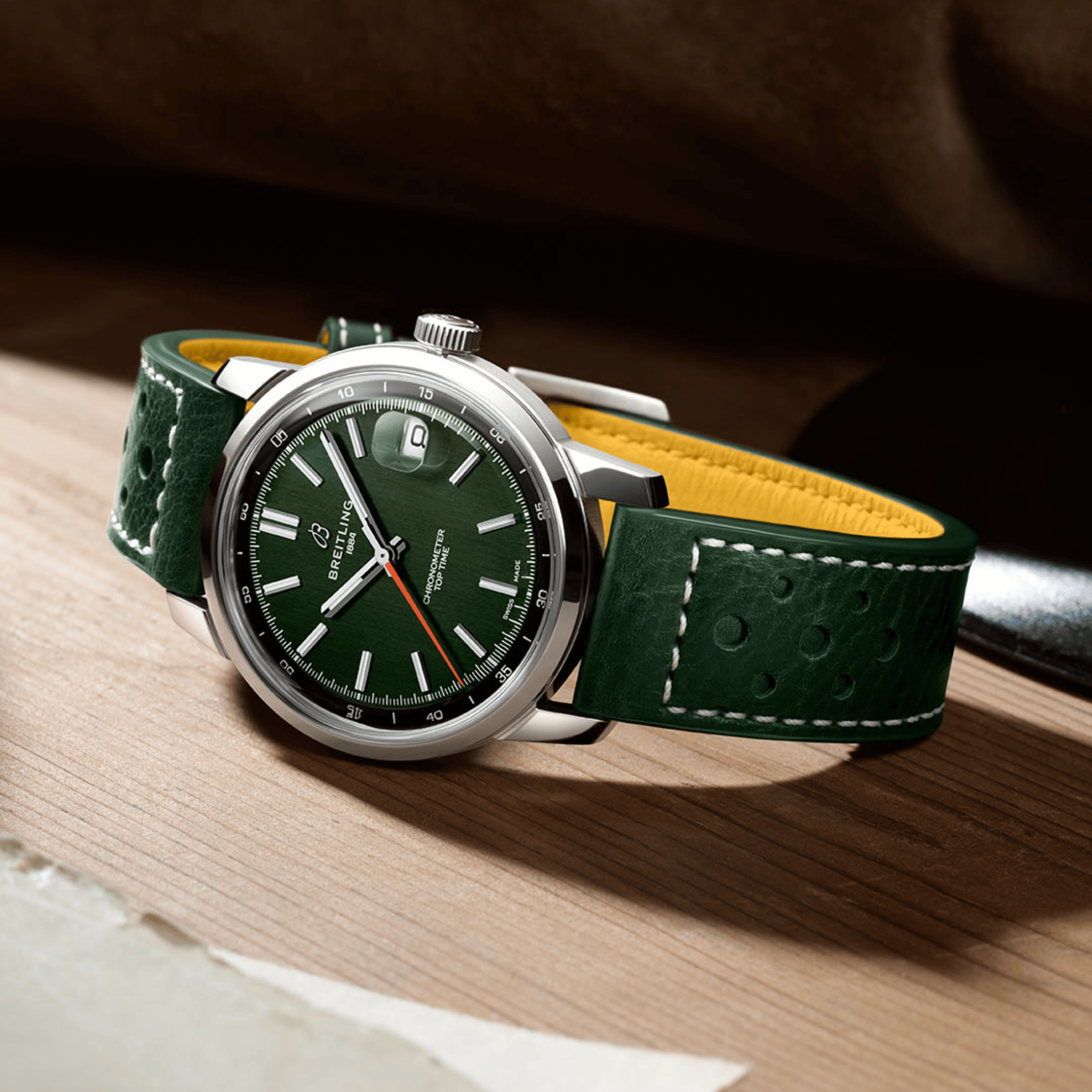 Breitling Top Time B31 Green dial AB3113171L1X1 - Lepage