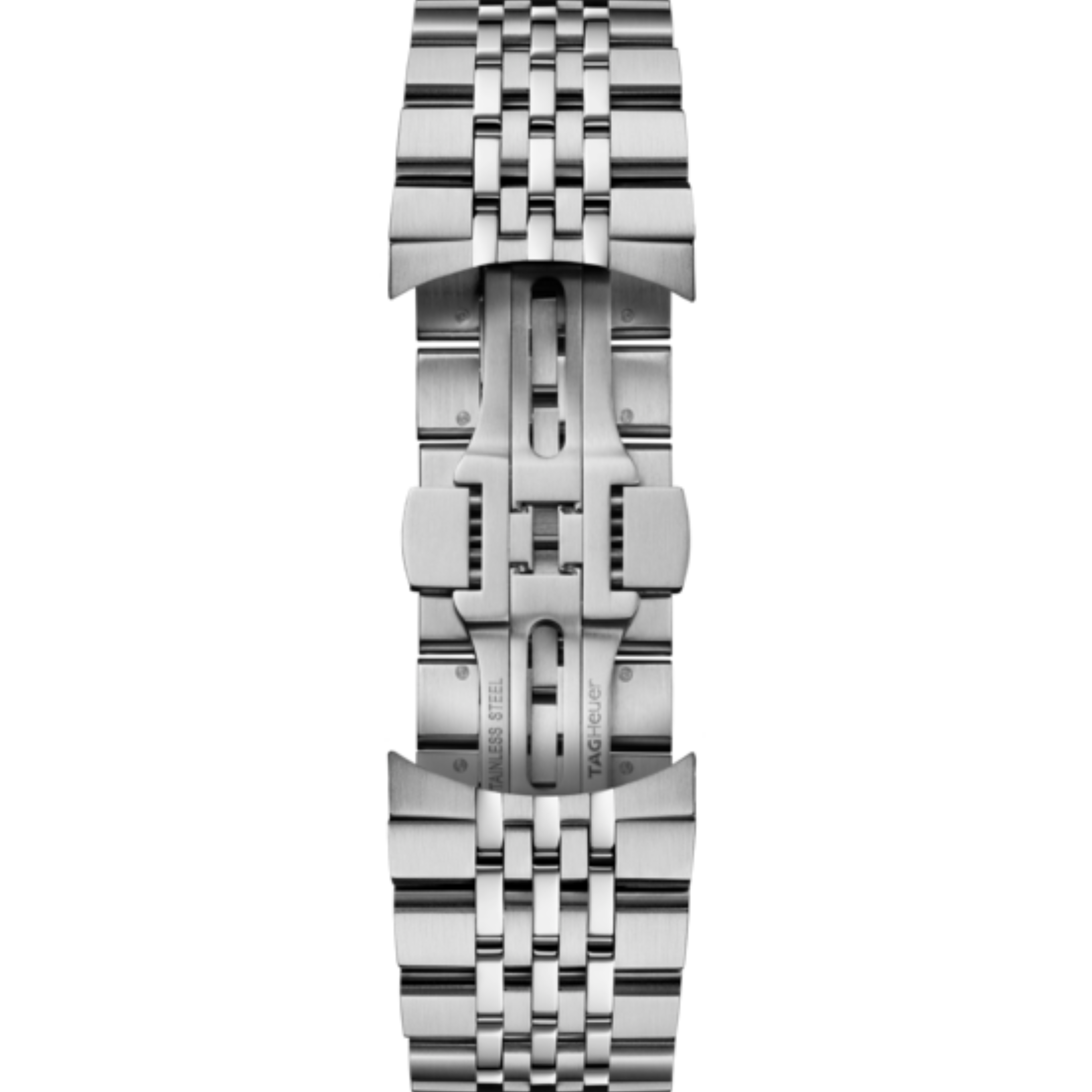 TAG Heuer Carrera Chronograph "Glassbox" automatic black dial "beads-of-rice" steel bracelet 39 mm