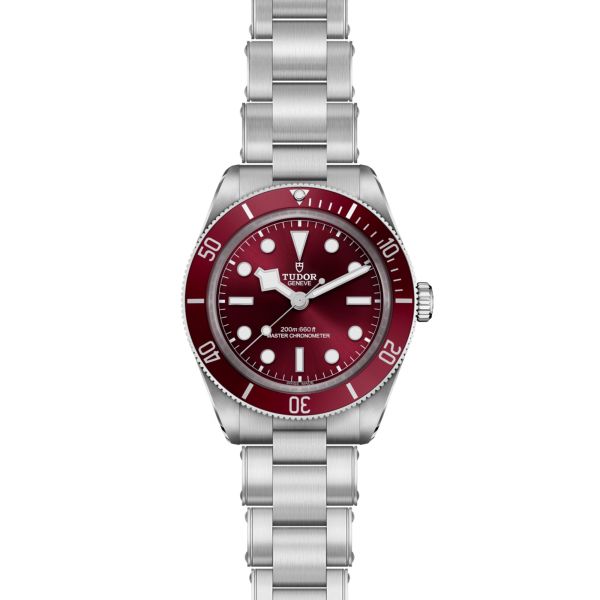  Montre Tudor Black Bay 58 automatique cadran bordeaux bracelet acier "rivet" 39 mm