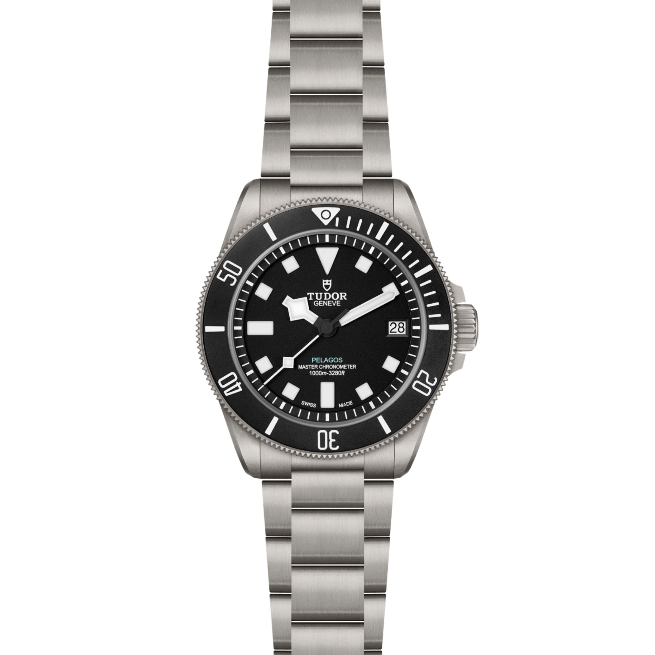 Tudor Pelagos Ultra automatic black dial titanium & rubber bracelets 43 mm