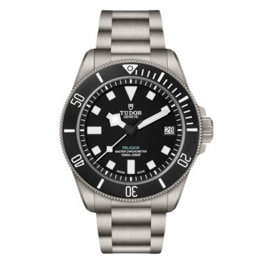 Montre Tudor Pelagos Ultra automatique cadran noir bracelets titane et caoutchouc 43 mm