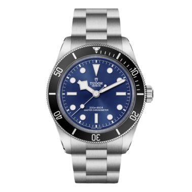 Montre Tudor Black Bay 68 automatique cadran bleu bracelet acier "rivet" 43 mm