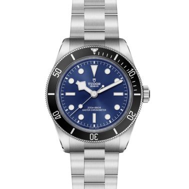 Montre Tudor Black Bay 68 automatique cadran bleu bracelet acier "rivet" 43 mm