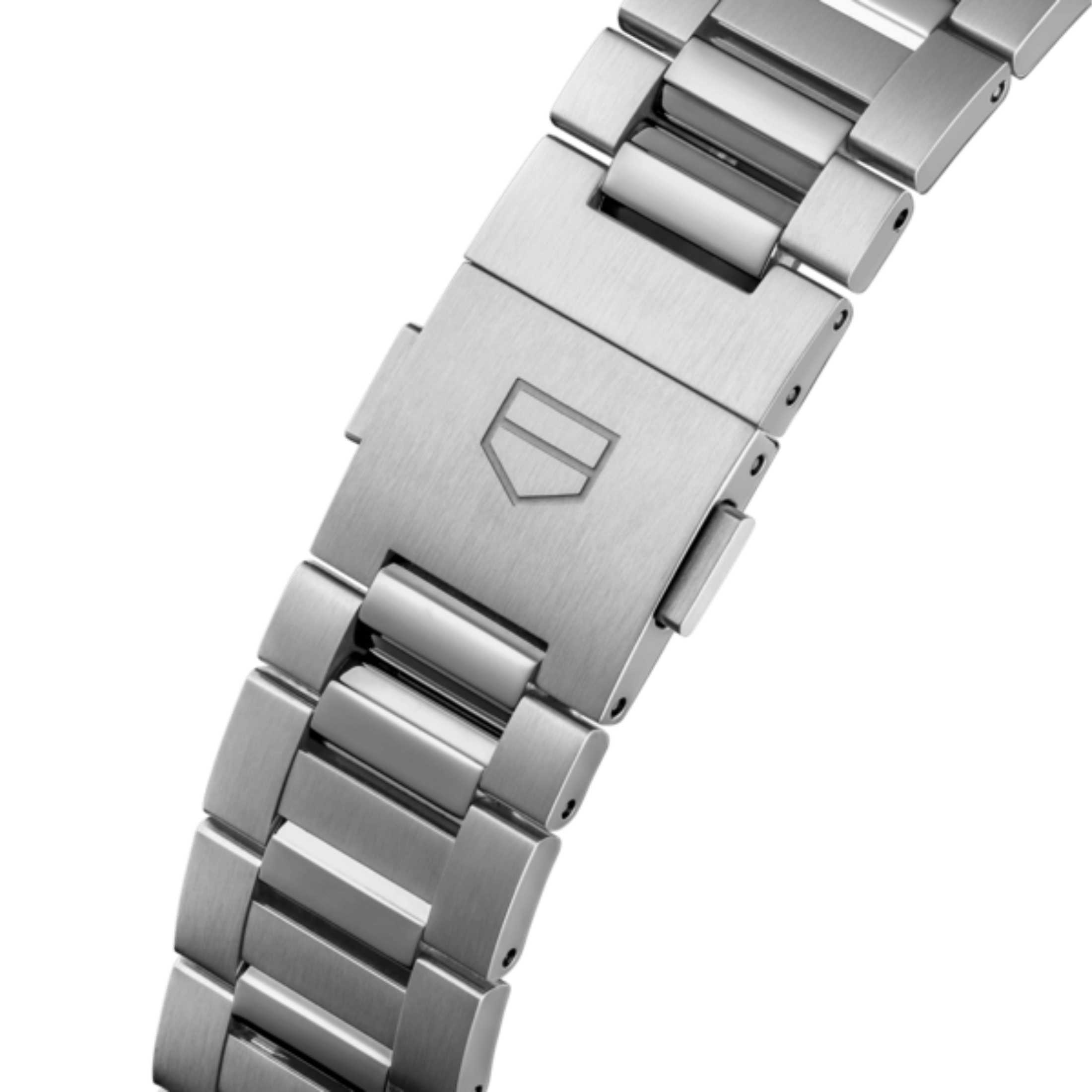 TAG Heuer Carrera Chronograph "Glassbox" automatic black dial "beads-of-rice" steel bracelet 39 mm