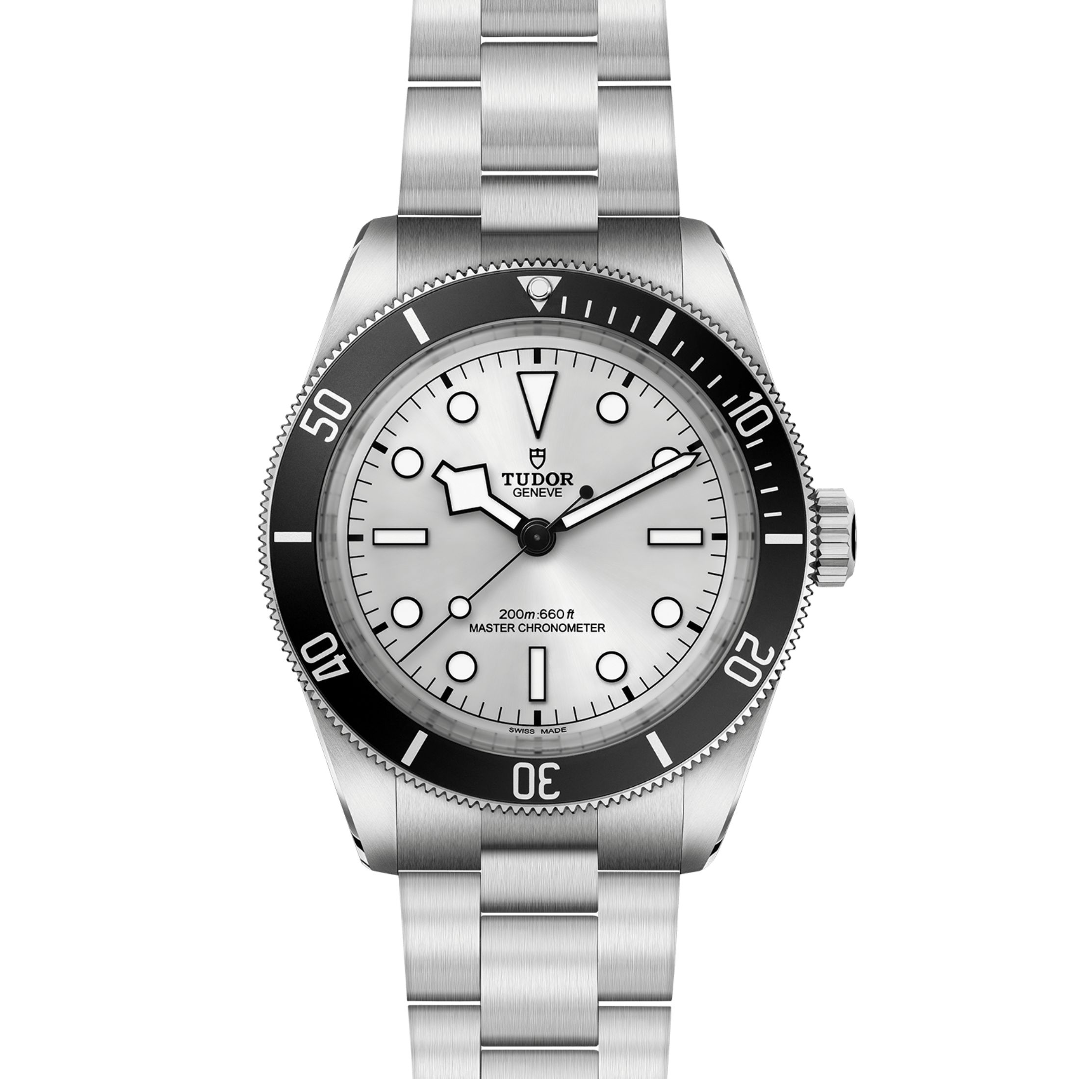 Montre Tudor Black Bay 68 automatique cadran argenté bracelet acier 43 mm