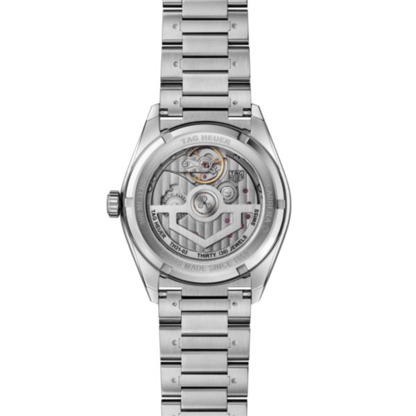 TAG Heuer Carrera Day-Date Automatic black dial steel bracelet 41 mm