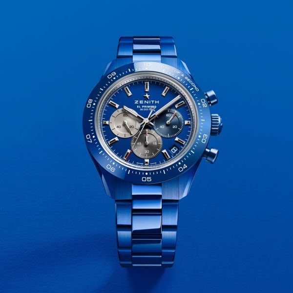 Zenith Chronomaster Sport 160th Anniversary Blue Ceramic automatic blue dial ceramic bracelet 41 mm