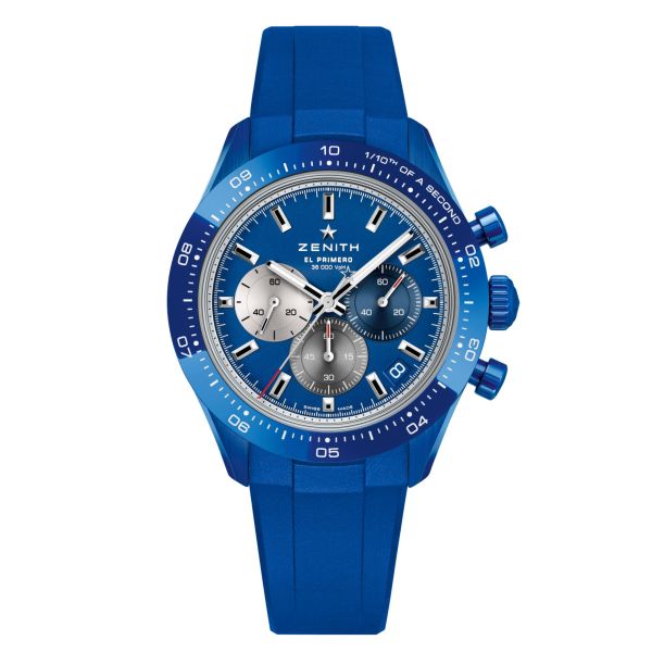 Zenith Chronomaster Sport 160th Anniversary Blue Ceramic automatic blue dial ceramic bracelet 41 mm