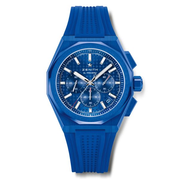 Zenith Defy Skyline Chronographe El-Primero 160th Anniversary Blue Ceramic automatic blue dial steel bracelet 41 mm