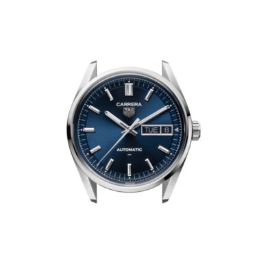 TAG Heuer Carrera Day-Date Automatic blue dial steel bracelet 41 mm