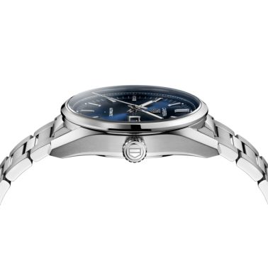 TAG Heuer Carrera Day-Date Automatic blue dial steel bracelet 41 mm